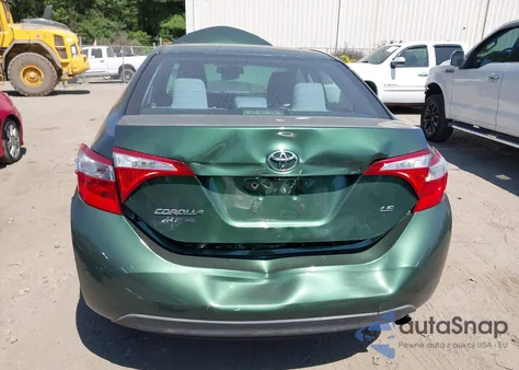 2015 Toyota Corolla Le from USA, damaged, VIN 2T1BURHE4FC464408
